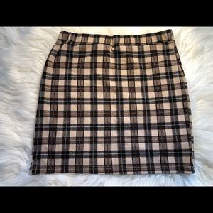 🩵Plaid skirt